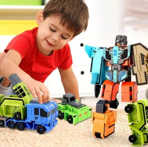 🤖🔥Vente chaude 2025🔥Robot de transformation de nombres de déformation de jouet amusant et éducatif - Cool et intelligent !🤖