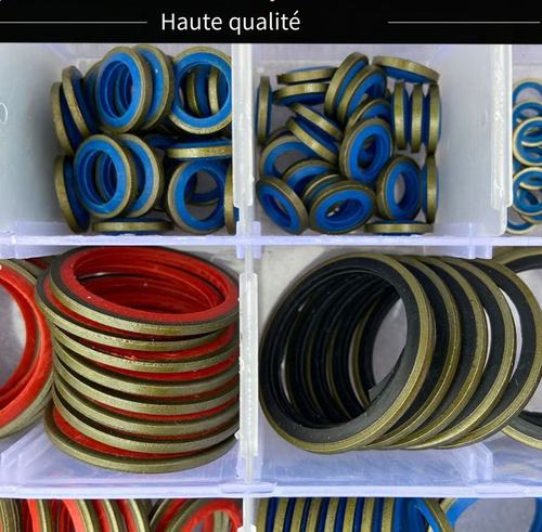 Ensemble de joints d'étanchéité assortis 100 pièces 245 pièces