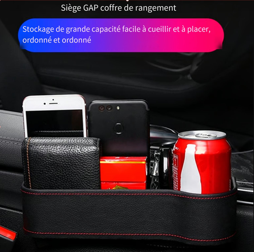 🎉Organisateur de siège de voiture multifonctionnel en cuir