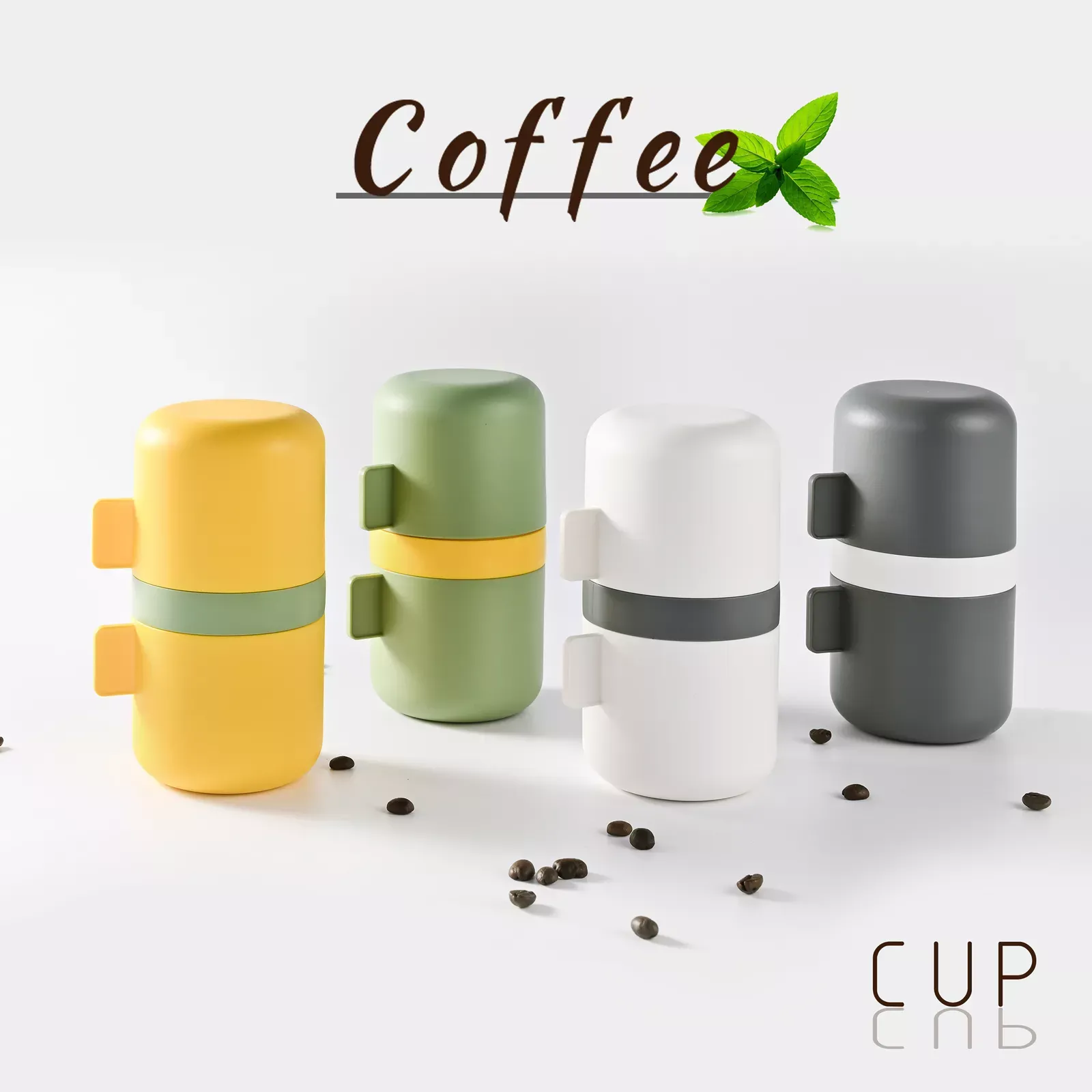 🎉Cafetière portable de voyage avec moulin manuel☕