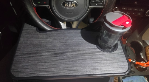 Plateau de volant de voiture universel multifonction 2 en 1