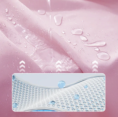 🌧️🥼 Imperméable réutilisable avec capuche (modèle adulte)