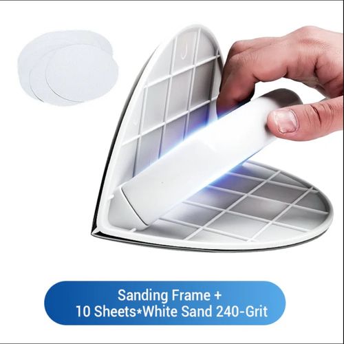 🔥Offre spéciale🔥Outil de ponçage d'angle semi-circulaire multifonctionnel