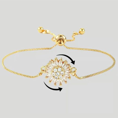 🥰Bracelet d'humeur tournesol délicat et tendance