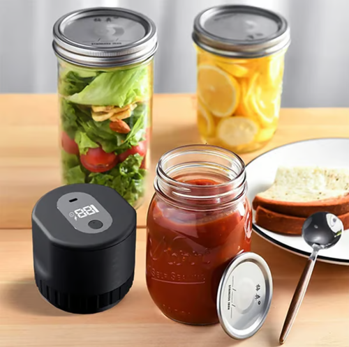 Machine à emballer sous vide électrique pour bocaux Mason