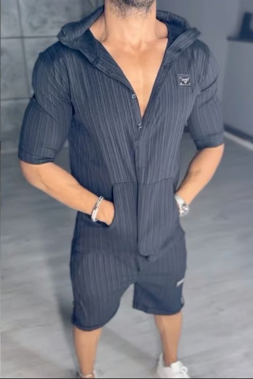 Ensemble deux pièces pour homme à capuche extraordinaire