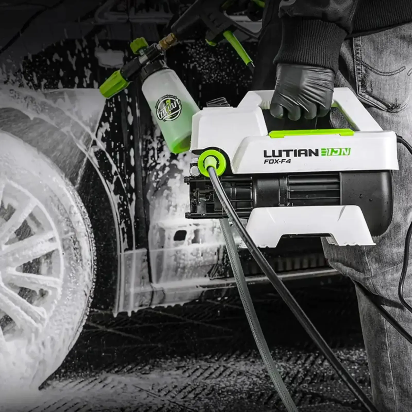 Afrleon®Ensemble complet d'outils de lavage de voiture