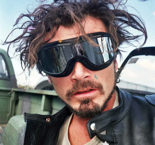 Casque vintage Lunettes Lunettes de moto