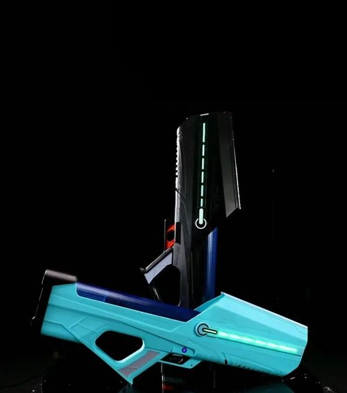 Pistolet à eau électrique automatique à haute pression - Bleu