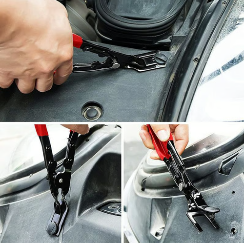Pince de retrait de clips de panneau | Pince de retrait de tuyau de carburant de voiture