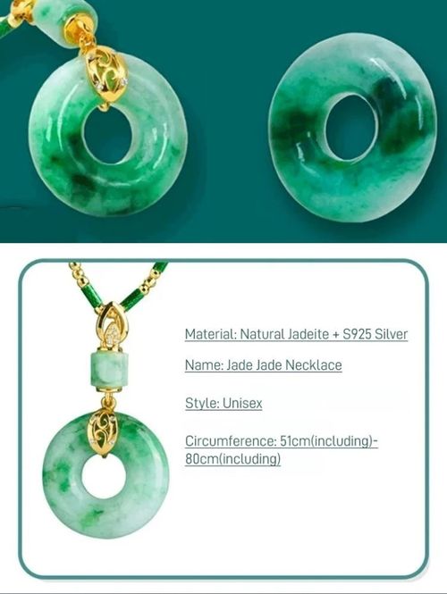 ✨Pendentif en jade vert