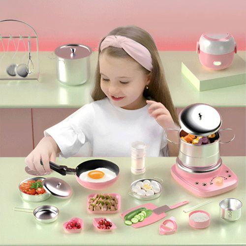 🎁Meilleur cadeau pour un enfant🍳Jouets mini-cuisine pour enfants - 22 PCS Set