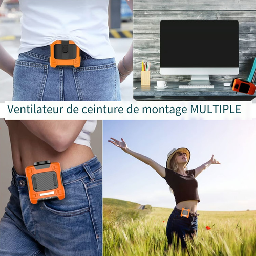 Ventilateur de camping rechargeable pour l'extérieur (5 000 mAh 10 000 mAh)