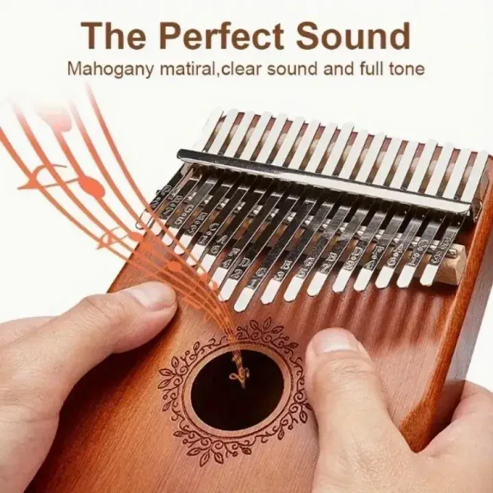 21 Tone Portable Box Type Peach Blossom Core Thumb Piano Decompression Instrument Thumb Piano