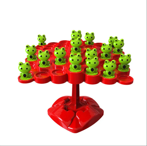 Ensemble de jouets d'équilibre en forme de grenouille pour enfants