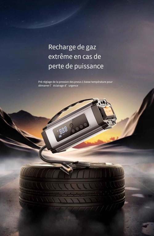 Dispositif d'urgence pour voiture 5 en 1🚗