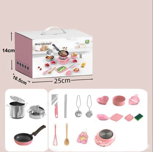 🎁Meilleur cadeau pour un enfant🍳Jouets mini-cuisine pour enfants - 22 PCS Set