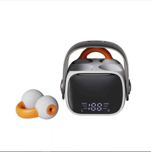 🥰Casque Bluetooth à clip d'oreille avec affichage numérique🎧