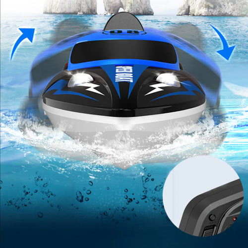 Bateau électrique télécommandé à grande vitesse pour piscines et lacs