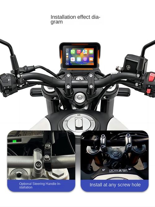 5-inch waterproof motorcycle wireless in-vehicle connectivity multi-functional portable navigation