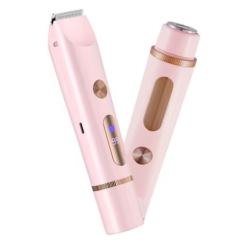 2-in-1 Lady Electric Shaver Waterproof Electric Razor Hair Removal Machine