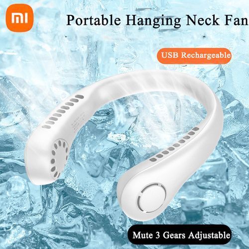 New Rechargeable Neck Fan Portable 360° Rotating Fan