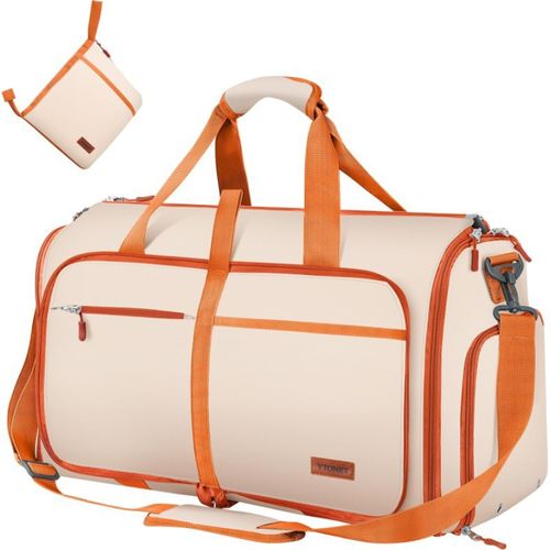 Foldable Hanging Travel Garment Bag 2 in 1 Multifunctional Duffel with Shoe Compartment Overnight Weekend Trip Suit Carrier Gym Bag Christmas Gift