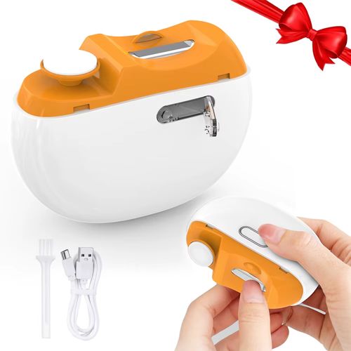 New 3-speed Adjustable Electric Nail Clipper Automatic Nail Clipper Usb Rechargeable Safe Automatic Baby Electric Nail Trimmer
