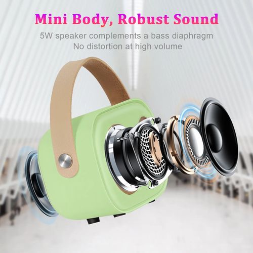 Mini Karaoke Machine Portable Bluetooth Speaker with Wireless Microphone 6 Sound Modes for Adults&Kids Birthday Home Farmily Friends Party Gifts for Girls Boys Friends Ktv speaker