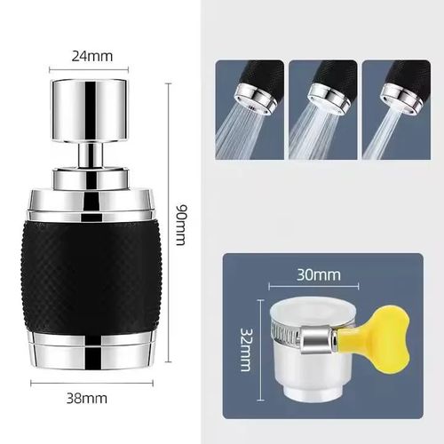 360° rotating splash-proof faucet