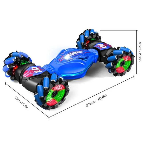 Remote Control Stunt Car, 4WD Gesture Sensor Deformation Car, Off-road Climbing & RC Drift Toy with Lights, Perfect Birthday & Holiday Gift