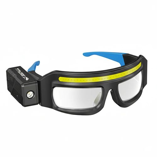 Lee Afro Boutique Hands-Free LED Glasses Headlamp with Gesture Sensor