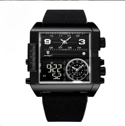 A new dual-display electronic quartz watch