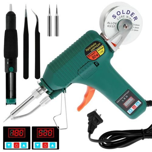 80W 180-520℃ Adjustable Soldering Iron Kit