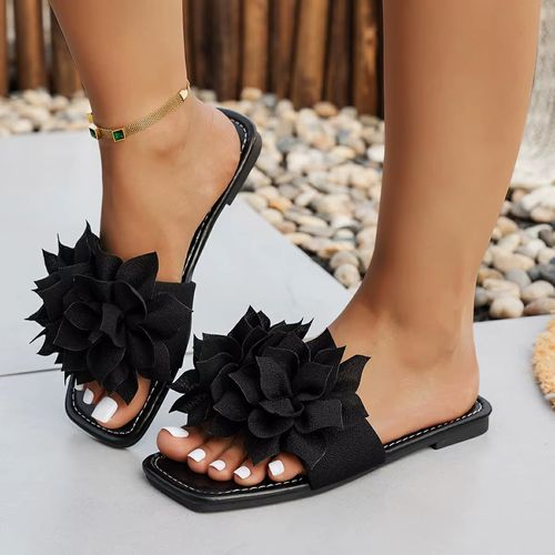Ghana Hot Sale Womens Old Money Style Bow Sandals 2025 New Thick Heel Flats Sizes 37 to 41