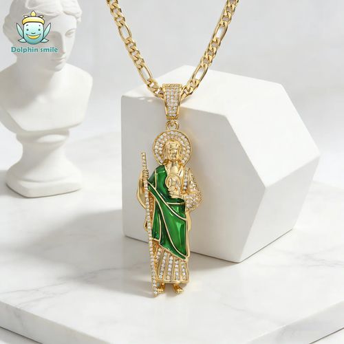 San judas tadeo chain Jesus Necklace