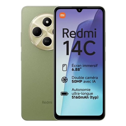 Xiaomi Redmi 14C (8GB+256GB) Global 4G Smartphone | New Sealed | Accra Delivery | Cash on Delivery