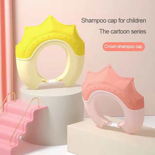 Adjustable Cartoon baby Shower Cap