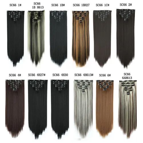 European and American high temperature silk synthetic fiber wig