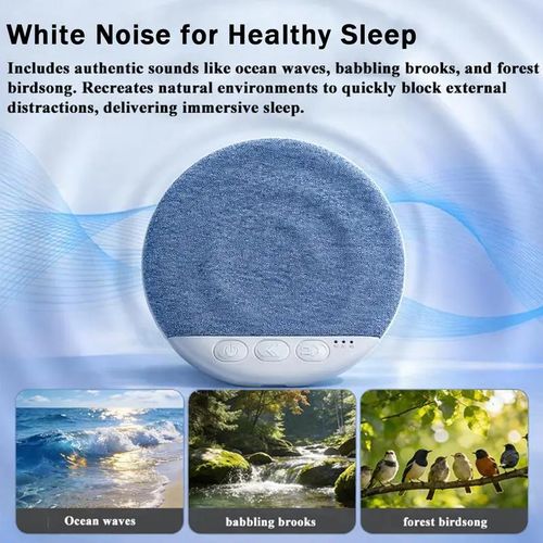 Side Sleeper's Dream: Ditch Painful Earbuds for Our Ultra-Thin Pillow Speaker with Built-In Sleep Sounds. Audio