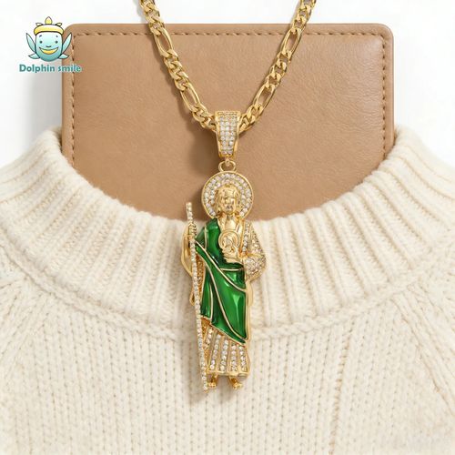 San judas tadeo chain Jesus Necklace