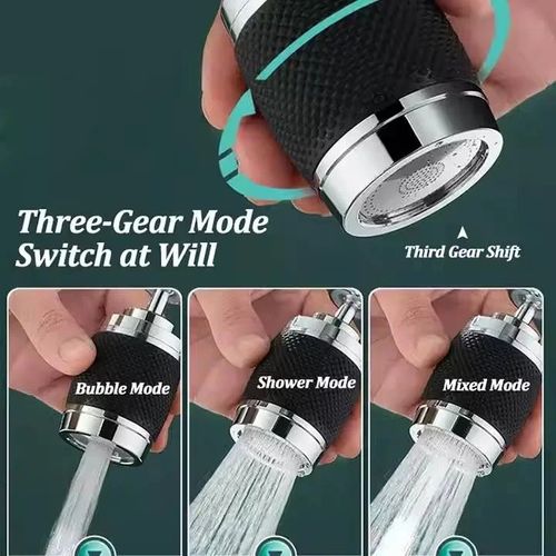 360° rotating splash-proof faucet