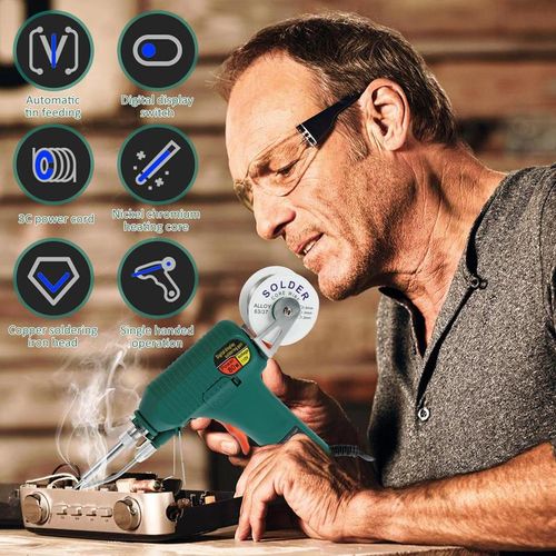 80W 180-520℃ Adjustable Soldering Iron Kit