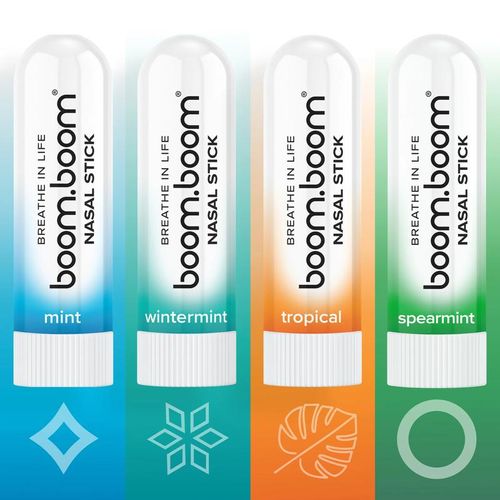 BoomBoom Cooling Nasal Stick – Instant Refresh & Clear Breathing with Essential Oils