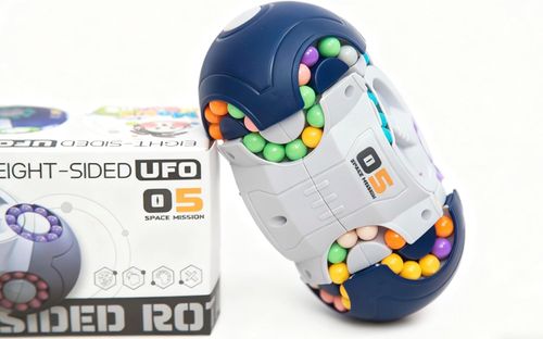 Rotating Toys & Educational Toys, Suitable for Toddlers Aged 3-8, 360° Rotating Toys, Perfect Christmas & Birthday Gifts for 6-Year-Old Boys and Girls, Montessori Sensory Toys for Autism（Blue）