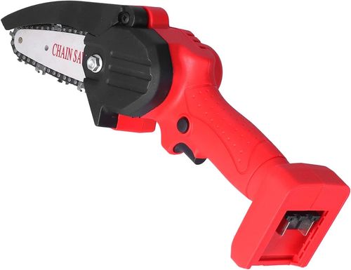 4-inch  Mini Chainsaw, Mini Chainsaw Cordless, Mini Chainsaw Battery Powered, Small Handheld Chain Saw for Tree Branches, Courtyard, and Garden.