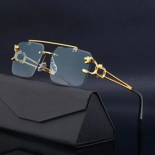 2026 Fashion High-end Price Frameless Sunglasses for Men and Women