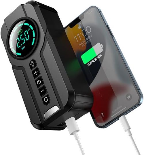 6000A Jump Starter with Air Compressor, 150PSI Battery Jumper Starter Portable for 6.0L Gas and 3.0L Diesel, 12V Car Jump Starter with Jumper Cable 3 Modes Flashlight and EVA Bag