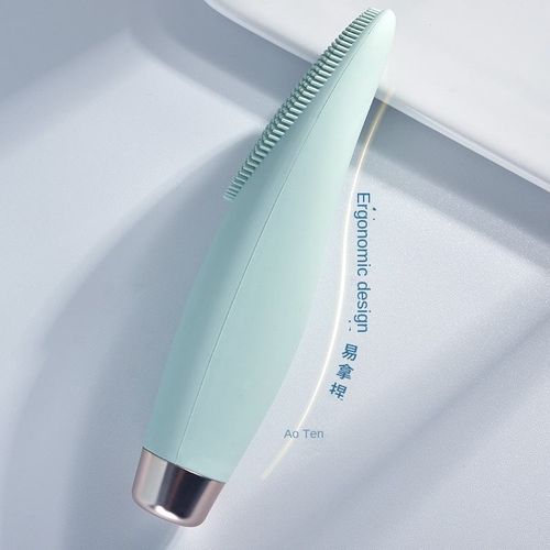 Facial Massager Exfoliator, Facial Cleansing Brush, Cleansing Massage Sonic Vibration High Frequency Cleaning, for Exfoliating Massaging Deep Pore Cleansing
