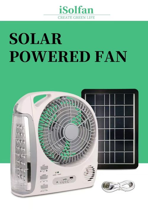 High Quality and Energy Saving Table Fan With Led Light Rechargeable Table Fan Portable Solar 8 Inch Table Fan